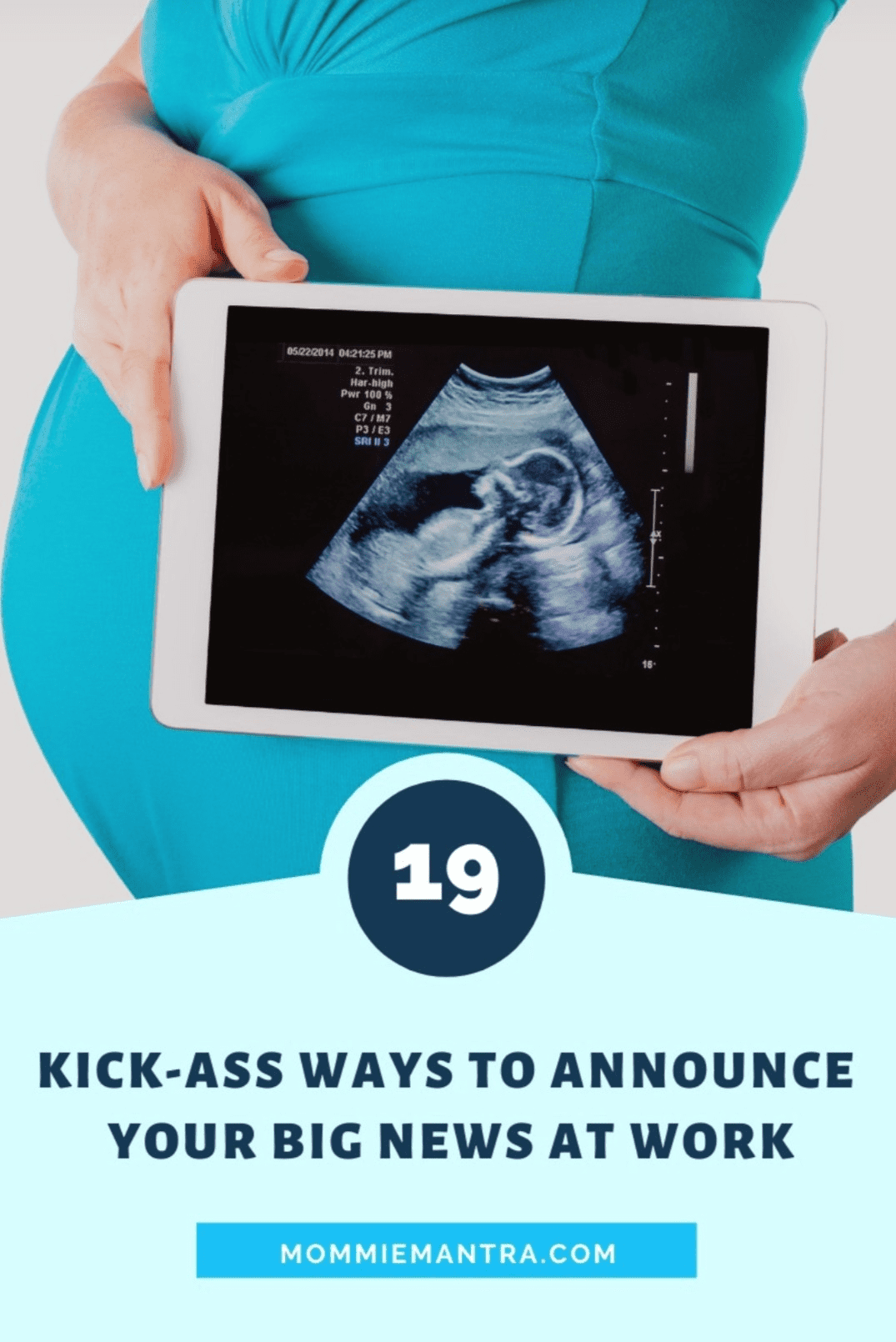 Baby announcement shop to colleagues